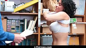 Maya avoids arrest by getting fucked in garage 😏