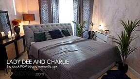 Dane Jones gives POV blowjob to hot babe Lady Dee