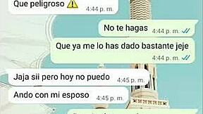 Hot WhatsApp Chat With Tati Leads To Office Fuck On Shaved Pussy