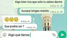 Hot WhatsApp Chat With Tati Leads To Office Fuck On Shaved Pussy