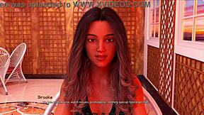 Radiant waitress cheats with monster cock in bathroom stalls