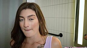 mae milano's stepdad shows her something special