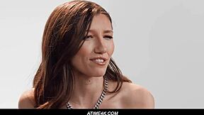 In this casting session, Maya Woulfe demonstrates how women achieve orgasm through toys and masturbation, showcasing her small tits and intense pleasure