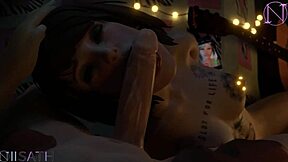 I love watching Life is Strange gals get holes stretched.