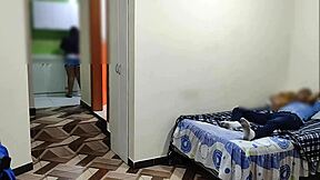 Cheating wife cleans while I bang neighbor in secret