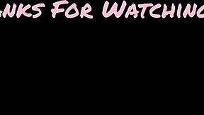 Horny teen 18+ sucking black cock while fingering herself