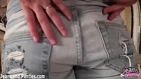 i want to give you a peek under my jeans at my panties