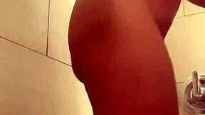 soapy fun with petite ebony tattoo solo pussy