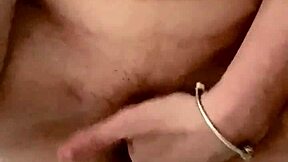 Pretty young girl caresses pussy and squirts powerfully in living room like big slut