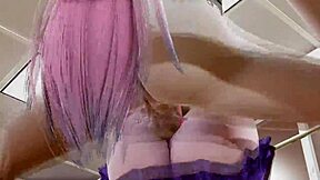 in the monster high vampire halloween special, elissabat and rochelle goyle have futanari sex with creampie fetish