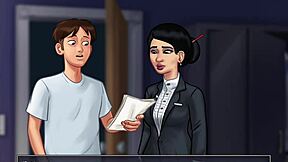 complete summertime saga gameplay part 43 with office and police scenes