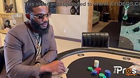 Check out Destiny Cruz and George Glass in Texas Holdem poker with MassagebyBlack!
