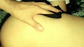 I fuck my mexican girlfriend's ass, she likes it but scared