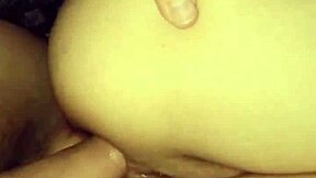 I fuck my mexican girlfriend's ass, she likes it but scared