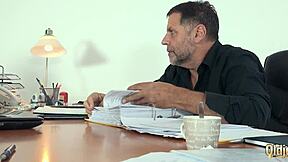 Old Man Threesome With Hot Teens