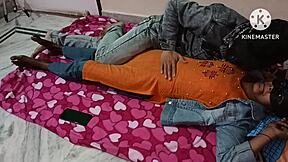 In the Bedroom, Sexy Housewife Explores Lesbian Desires with a Friend on Feb 11.