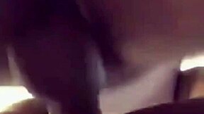 In a homemade setting, a petite ebony amateur rides a big black cock hard. Her tight ass bounces as she takes every inch.