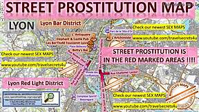 Teen blowjob on Lyon streets with French prostitutes!