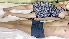 Desi Wife Wanted To Get Fuck At Midnight In Bed