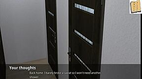 WVM 43 JAMIE IS GETTING BETTER AT DEEPTHROAT in this cartoon hentai game.