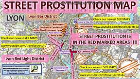 Teen blowjob on Lyon streets with French prostitutes!