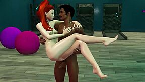 Can You Handle This Petite Redhead's Double Penetration and Deepthroat?