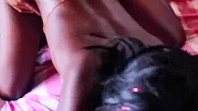 my neighbor's girlfriend came over to watch tv in my room