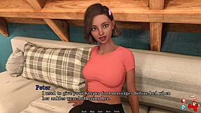 Playing A Petal Among Thorns 2 in tiny skirts! 😍