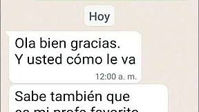 College girl begs to improve her grade part 2