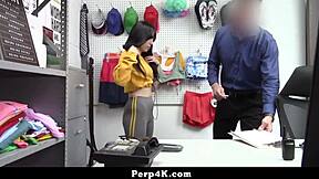 i caught this scared teen shoplifter begging me to let her go