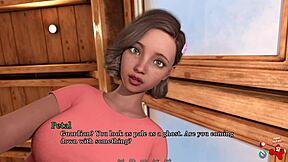 Playing A Petal Among Thorns 2 in tiny skirts! 😍