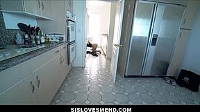 fucking my hot big ass step sister mandy muse while she does the laundry pov