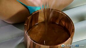 Petite Teen Gets Hardcore Banging with Monster Cock Blowjob