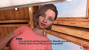 Playing A Petal Among Thorns 2 in tiny skirts! 😍