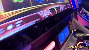 Big butt Latina teen 18+ rides face hard, then gets pounded in pigtails.