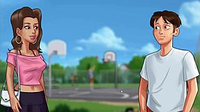 watching horror movie and i gave it to himm