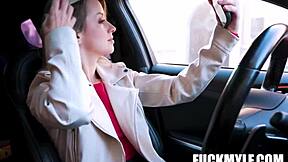 Britney Martin's fantasies come true with a petite milf's big ass in hardcore POV action 😍