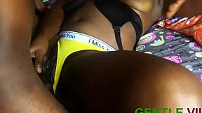 cathy black gets creamy pussy from monster cock in doggystyle