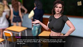 nursing charlotte and hazel back to pleasure... um, i mean, visitin’ their old college days!