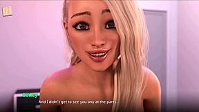 sexy petite blonde pops in naked for monster cock action