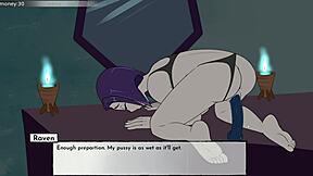 Raven Masturbates Intensely