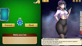 thicc office girl gets pounded hard at work in hentai style