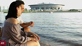 Mia Parker - Couple's Walk Turns Into Hot Anal Action