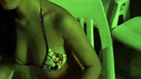 i picked up anna at the night pool, she sucked my dick and climaxed with her tight pussy