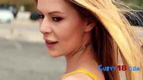 Does This Curvy Teen Love Skating or Riding More?