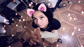 snap chat tenen 18 sucking