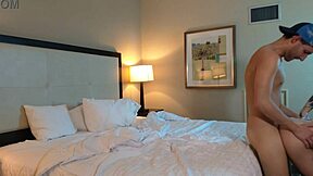 Petite teen bent over for rough doggystyle fucking.