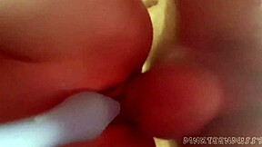 Watch this pink teen 18+ pussy fuck her lover from below