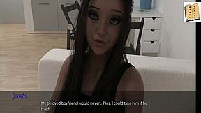 WVM 38 Flirts Passionately With Harper And Natalie In Their Flat