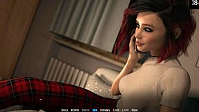 Hey, in this rock star game, the petite slut gets fingered and kissed passionately! 😘